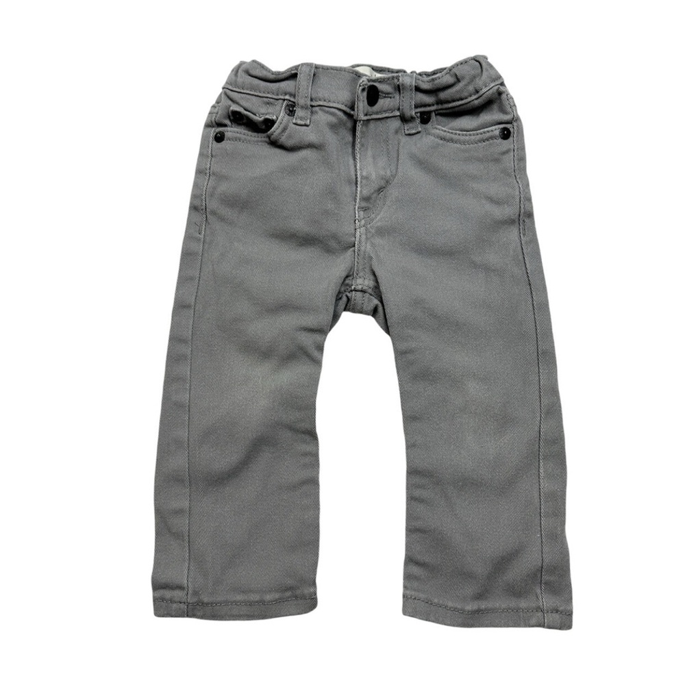 Levi's Gray Straight Fit Jeans